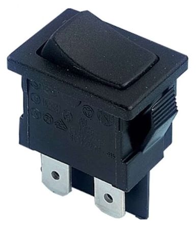 Rocker Switch SPST Black