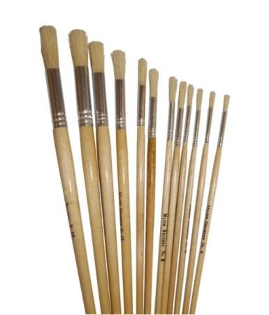 Artist Paint Brushes Large Assorted Set of 12