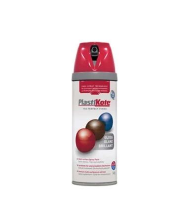 Plastikote Twist & Spray Paint Super Gloss Red 400ml