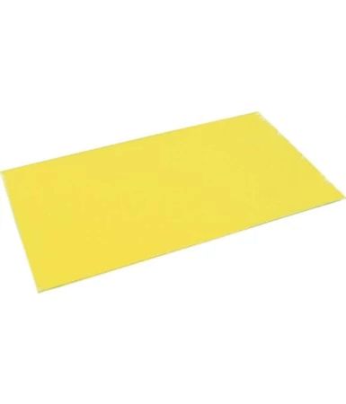 High Impact Polystyrene (HIPS) Yellow 457 x 305 x 1mm