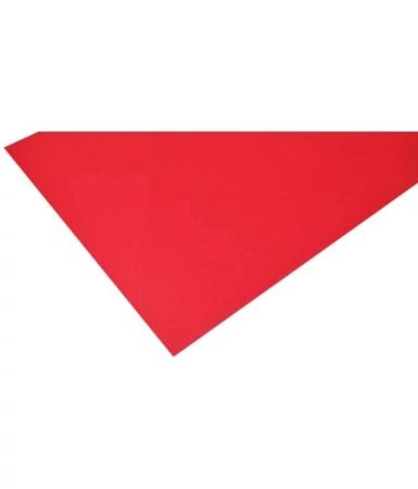 Polypropylene Sheet Opaque Red 1100 x 650 x 0.8mm