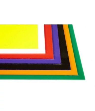 Cast Acrylic Sheet Opaque Assorted 600 x 400 x 3mm