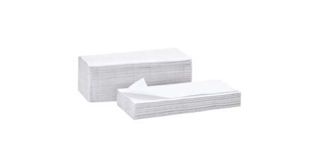 White, 1 Ply, V-Fold Hand Towels