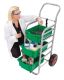 Rover Trolley, 2 Jumbo Translucent Trays