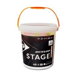 Dunlop Mini Tennis Ball - Orange - 60 Bucket