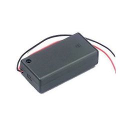 Battery Box Switched 2 x AA