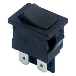 Rocker Switch SPST Black