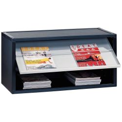 Multibloc Module Literature Display - Black/Silver