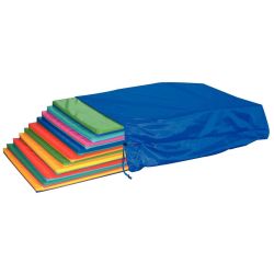 Sleep Mats with Holdall Asst. Colours - Pack of 10