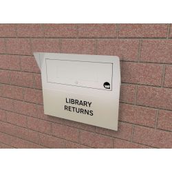 WF Wall mounted book return