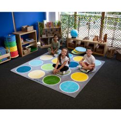 Lake Circles Placement Carpet