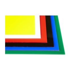 Cast Acrylic Sheet Opaque Assorted 1000 x 600 x 3mm