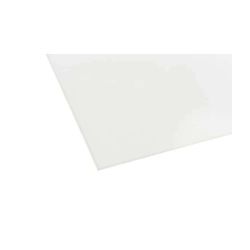 Cast Acrylic Sheet Opaque White 1000 x 600 x 3mm