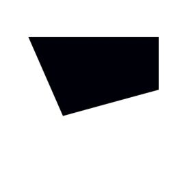 Cast Acrylic Sheet Opaque Black 1000 x 600 x 3mm