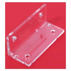 Acrylic Angle Bracket 30x30x70mm