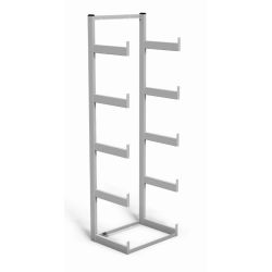 Horizontal Storage Rack Grey