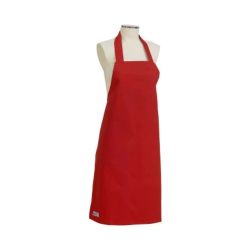 Red Colourfast Cotton Apron