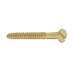 Countersunk Brass Wood Screw M2 x 9.5mm