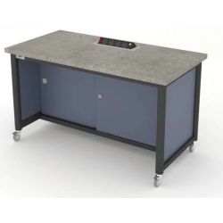 Akira™ WorkBench Elite - Smoke Blue/Concrete Grey