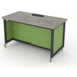 Akira™ WorkBench Elite - Kiwi Green/Concrete Grey