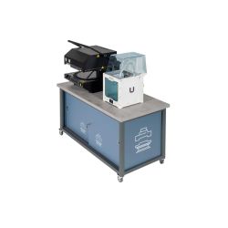 Akira™ Plastic Moulding WorkStation - Smoke Blue/Concrete Grey