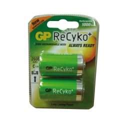 Rechargeable Batteries, GP ReCyko, AAA, Pack 4