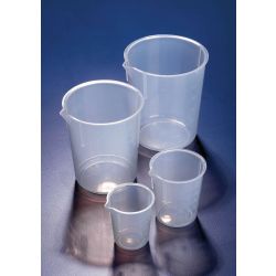 Azlon Beakers, Stackable, 250 mL