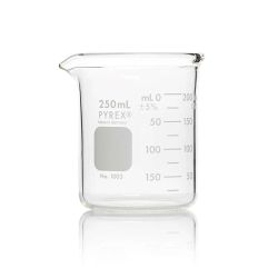 Pyrex Beakers, Heavy Duty, 250 mL