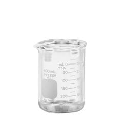 Pyrex Beakers, Heavy Duty, 400 mL