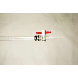 Burette, Acrylic, White Graduations, 50 mL