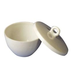 Porcelain Crucible and Lid, 18 mL