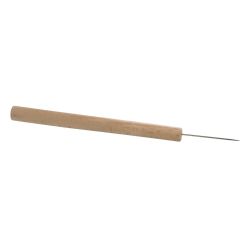 Straight Needle, Hardwood Handle