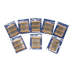 Resistors, Carbon Film 0.25 W Kit