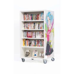 Everna™ Motion Mobile Library For Manga - Platinum White