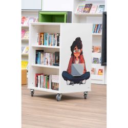 Everna™ Motion D/S Bay Teen Girl Reading H1200mm - Platinum White