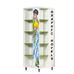 Everna™ Mobile Graphic Novels Tower H1700mm