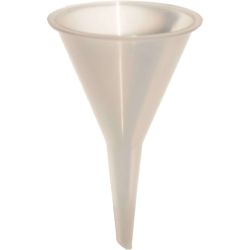 Filter Funnel, Polythene, Stackable, 65 mm