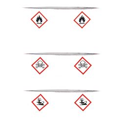 GHS-03, Oxidising Substances, Hazard Tape