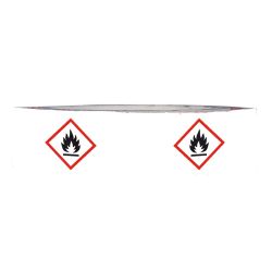 GHS-02, Flammable Substances, Hazard Tape