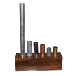 Equal Mass Metal Cylinders Set