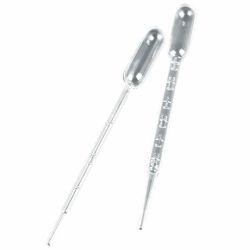 Pasteur Pipettes, Plastic, 3 mL