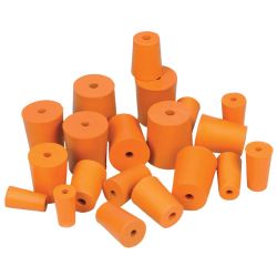 Rubber Stoppers, No. 27, 1 Hole