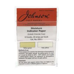 Johnson Indicator Papers, Humidity (CoCl₂ Free), Pack 200