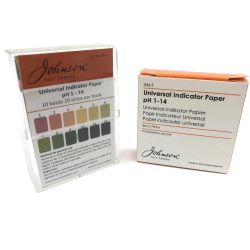 Johnson Indicator Papers, Universal Indicator pH 1 - 14, Pk 2000