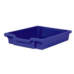 Trolley 3 Column, Under Bench, 15 Royal Blue Trays