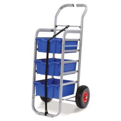 Rover Trolley, 3 Deep Royal Blue Trays