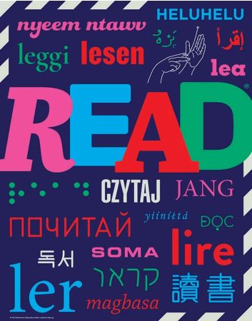 Multilingual Read Poster