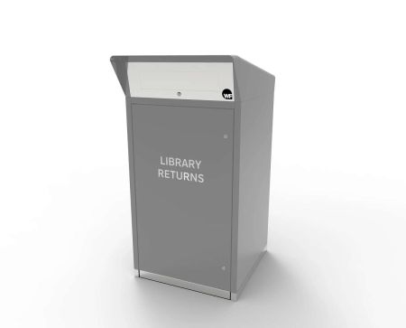 WF 100 book return with cart