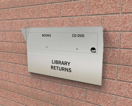 WF Wall mounted dual book return