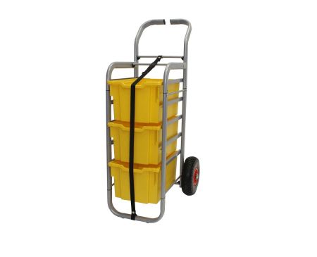 Rover Trolley, 3 Extra Deep Sunshine Yellow Trays